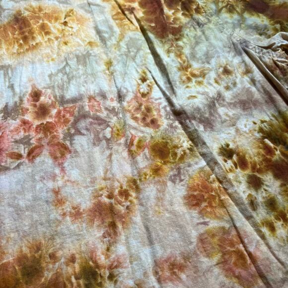 Men’s 2XL Regular Fit Short Sleeve Button Down Shirt Tie Dye Old Navy Festival - Picture 3 of 14